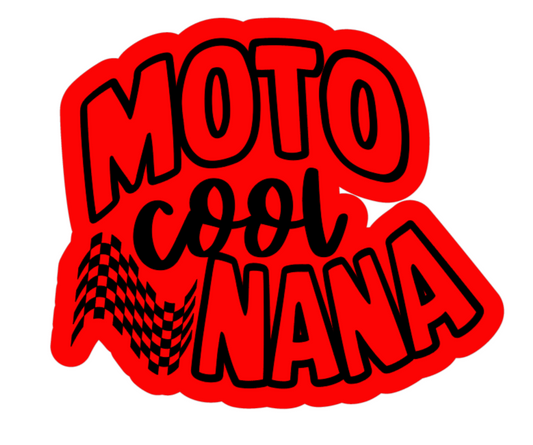 Cool Moto Nana Stickers